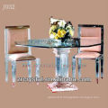 K9 Table et chaise en cristal transparent